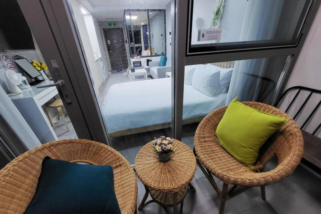 Gwangan-Ri Grand Terrace Ocean View Appartement Busan Buitenkant foto